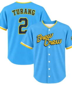 Brice Turang Men's Brewers City Connect Jersey Elite Fan Gear