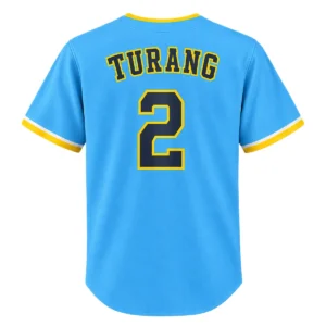 Brice Turang Men's Brewers City Connect Jersey Elite Fan Gear