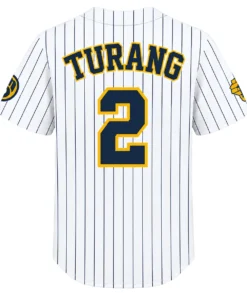 Brice Turang Men's Milwaukee Brewers Jersey Bold Style