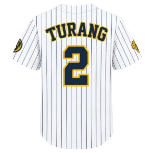 Brice Turang Men's Milwaukee Brewers Jersey Bold Style