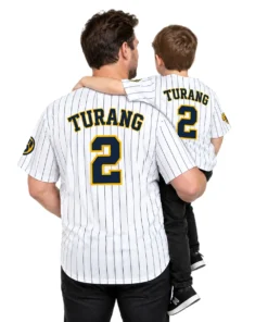 Brice Turang Men's Milwaukee Brewers Jersey Bold Style