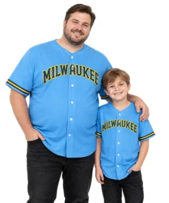 Brice Turang Milwaukeee Brewers Jersey Youth Bold Name & Number