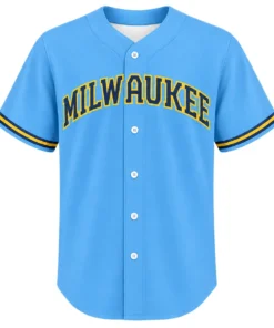 Brice Turang Milwaukeee Brewers Jersey Youth Bold Name & Number