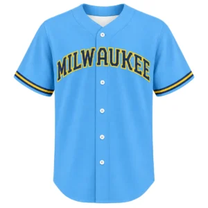 Brice Turang Milwaukeee Brewers Jersey Youth Bold Name & Number