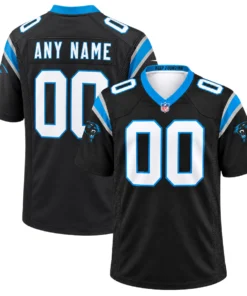 Carolina Panthers Black Home Jersey – Custom Fan Style