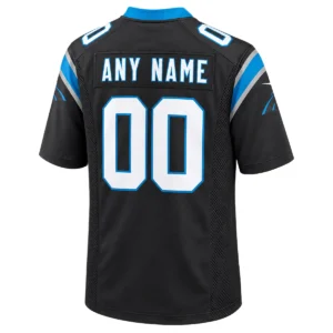 Carolina Panthers Black Home Jersey – Custom Fan Style