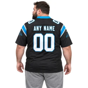 Carolina Panthers Black Home Jersey – Custom Fan Style