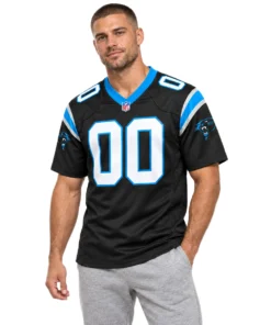 Carolina Panthers Black Home Jersey – Custom Fan Style