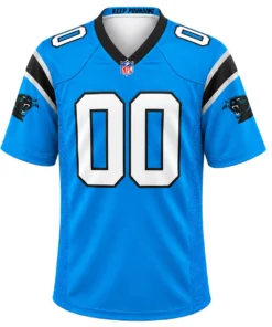 Carolina Panthers Blue Custom Jersey – Bold Alternate Edition