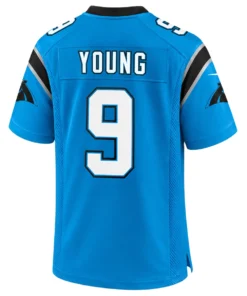 Carolina Panthers Bryce Young Blue Youth Game Jersey – Team Pride Style