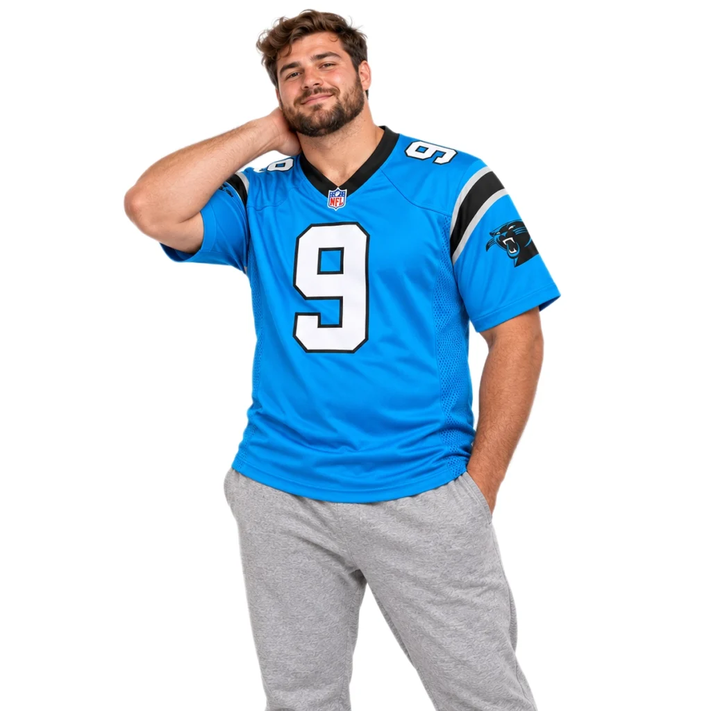 Carolina Panthers Bryce Young Blue Youth Game Jersey – Team Pride Style