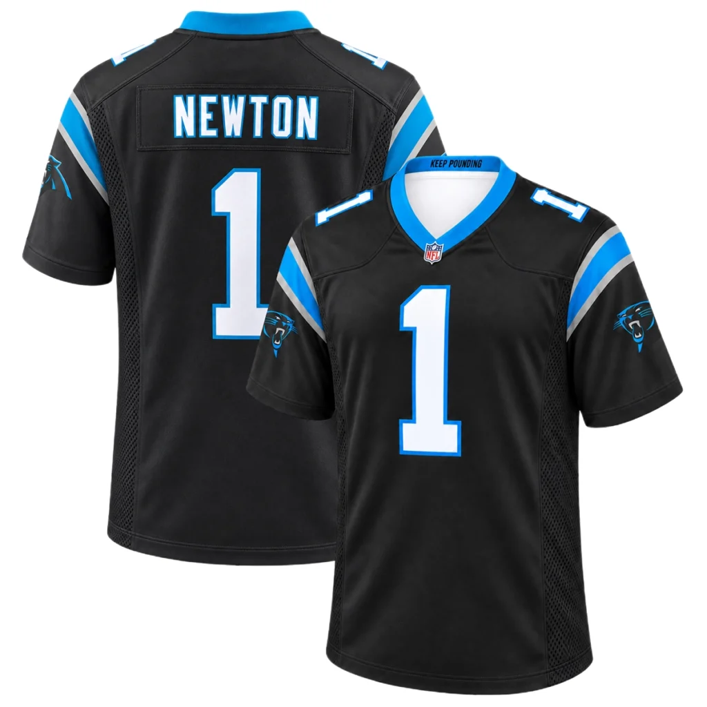 Carolina Panthers Cam Newton Black Jersey – Classic Team Legend Edition