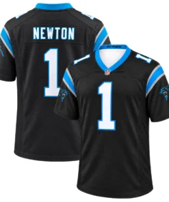 Carolina Panthers Cam Newton Black Jersey – Classic Team Legend Edition