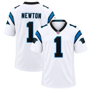 Carolina Panthers Cam Newton White Jersey – Legendary Fan Look