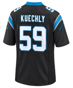 Carolina Panthers Luke Kuechly Black Team Jersey – Exclusive Football Legend Style
