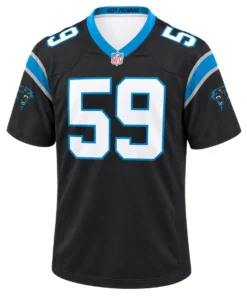 Carolina Panthers Luke Kuechly Black Team Jersey – Exclusive Football Legend Style