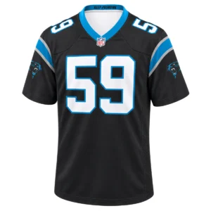 Carolina Panthers Luke Kuechly Black Team Jersey – Exclusive Football Legend Style