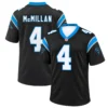 Carolina Panthers Tetairoa McMillan Black Jersey – Elite Team Game Day Style