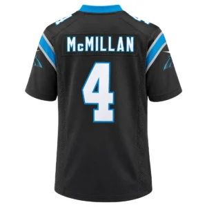 Carolina Panthers Tetairoa McMillan Black Jersey – Elite Team Game Day Style