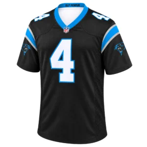 Carolina Panthers Tetairoa McMillan Black Jersey – Elite Team Game Day Style