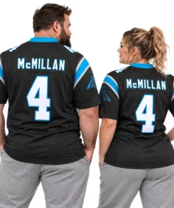 Carolina Panthers Tetairoa McMillan Black Jersey – Elite Team Game Day Style