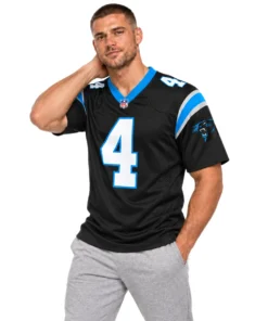 Carolina Panthers Tetairoa McMillan Black Jersey – Elite Team Game Day Style