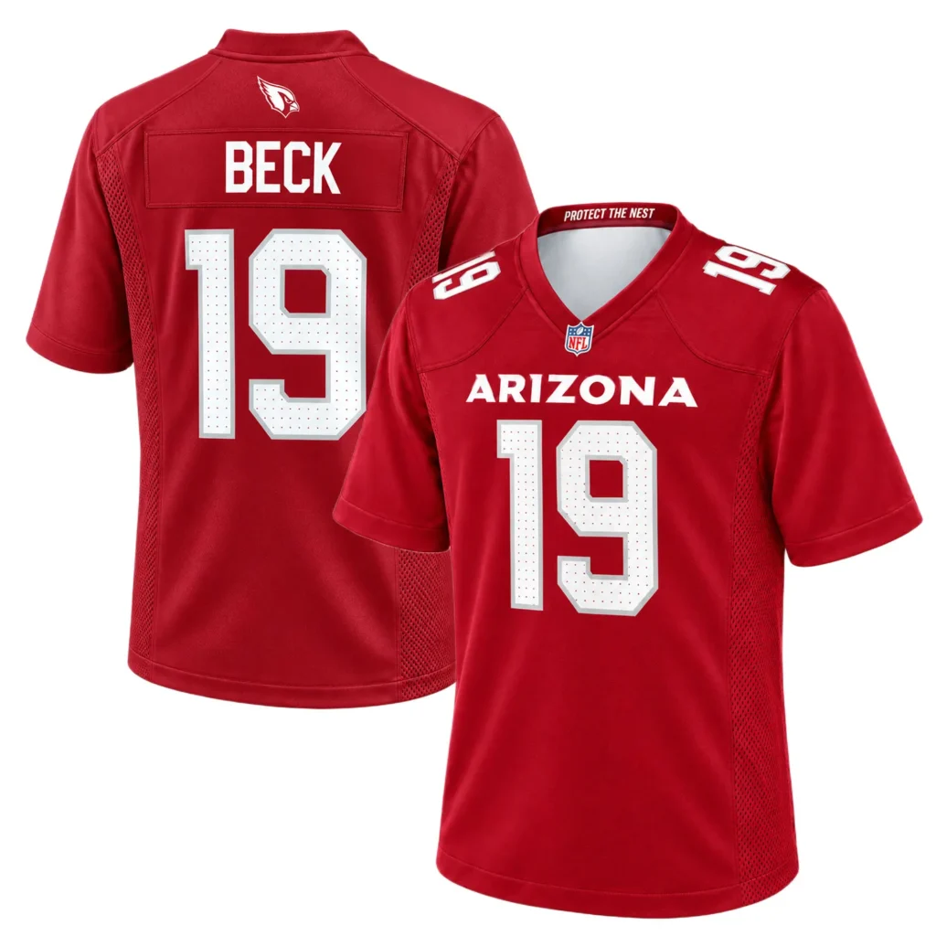 Carson Beck Arizona Cardinals Jersey 2026 Bold NFL Apparel