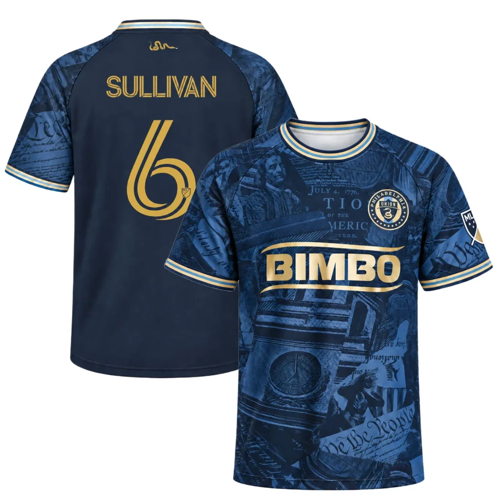 Cavan Sullivan Philadelphia Union 2026 Home Jersey – Navy Player Edition