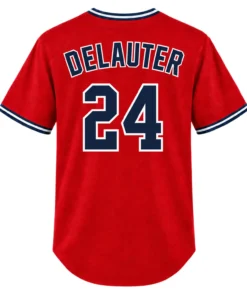 Chase DeLauter Guardians Alternate Jersey Bold Fan Gear