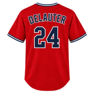 Chase DeLauter Guardians Alternate Jersey Bold Fan Gear