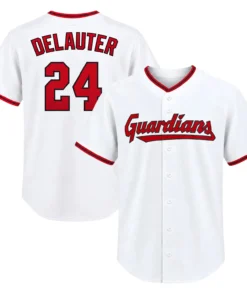 Chase DeLauter Guardians Home Jersey Outstanding