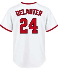 Chase DeLauter Guardians Home Jersey Outstanding