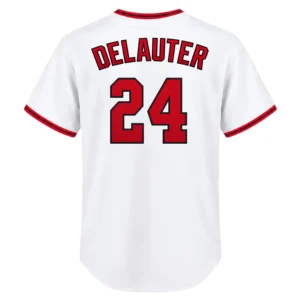 Chase DeLauter Guardians Home Jersey Outstanding