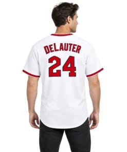 Chase DeLauter Guardians Home Jersey Outstanding