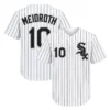Chase Meidroth White Sox Home Jersey Bold Pinstripe