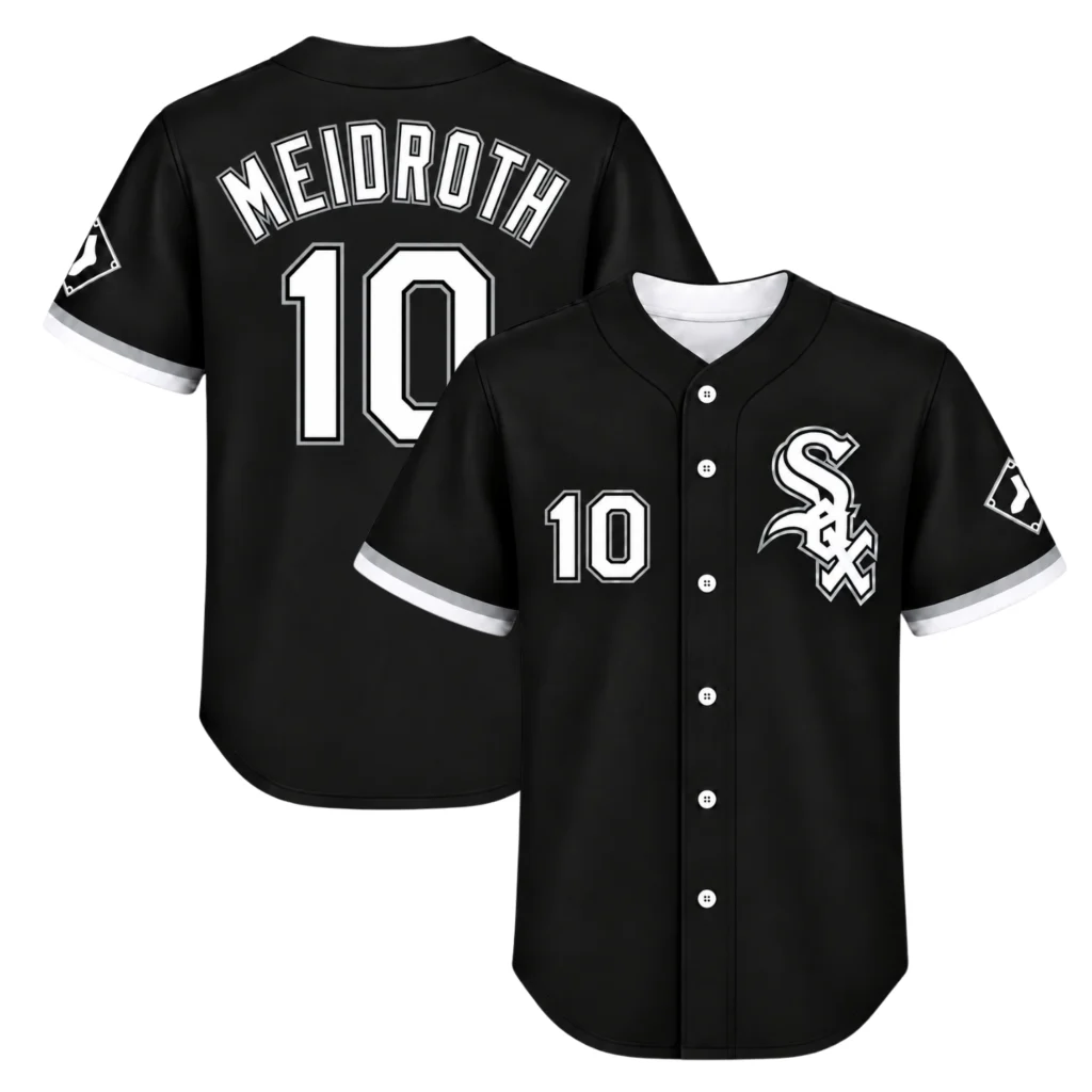 Chase Meidroth White Sox Jersey Dynamic Black Alternate