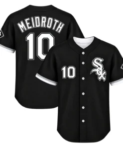Chase Meidroth White Sox Jersey Dynamic Black Alternate