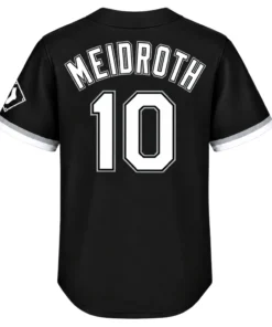Chase Meidroth White Sox Jersey Dynamic Black Alternate