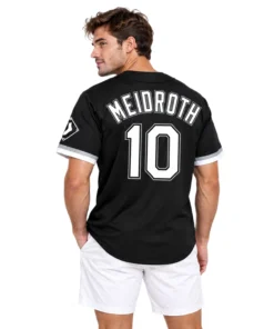 Chase Meidroth White Sox Jersey Dynamic Black Alternate