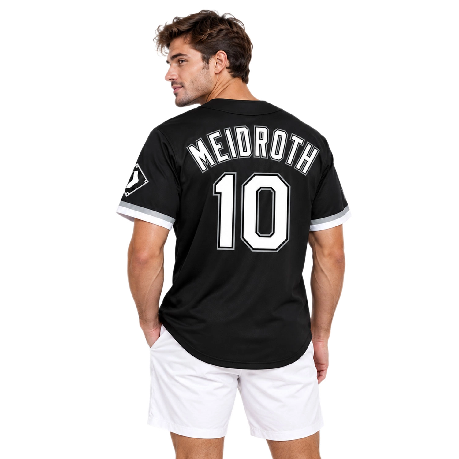 Chase Meidroth White Sox Jersey Dynamic Black Alternate