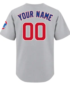 Chicago Cubs Personalized Jersey Throwback Dynamic