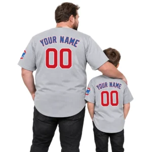 Chicago Cubs Personalized Jersey Throwback Dynamic