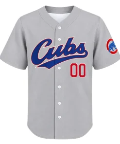 Chicago Cubs Personalized Jersey Throwback Dynamic