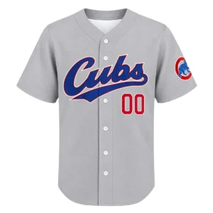 Chicago Cubs Personalized Jersey Throwback Dynamic