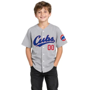Chicago Cubs Personalized Jersey Throwback Dynamic