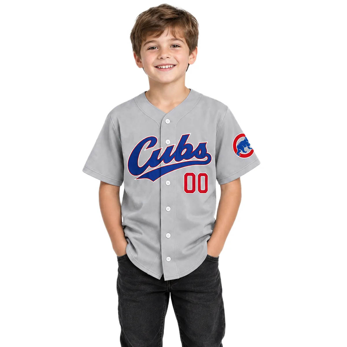 Chicago Cubs Personalized Jersey Throwback Dynamic