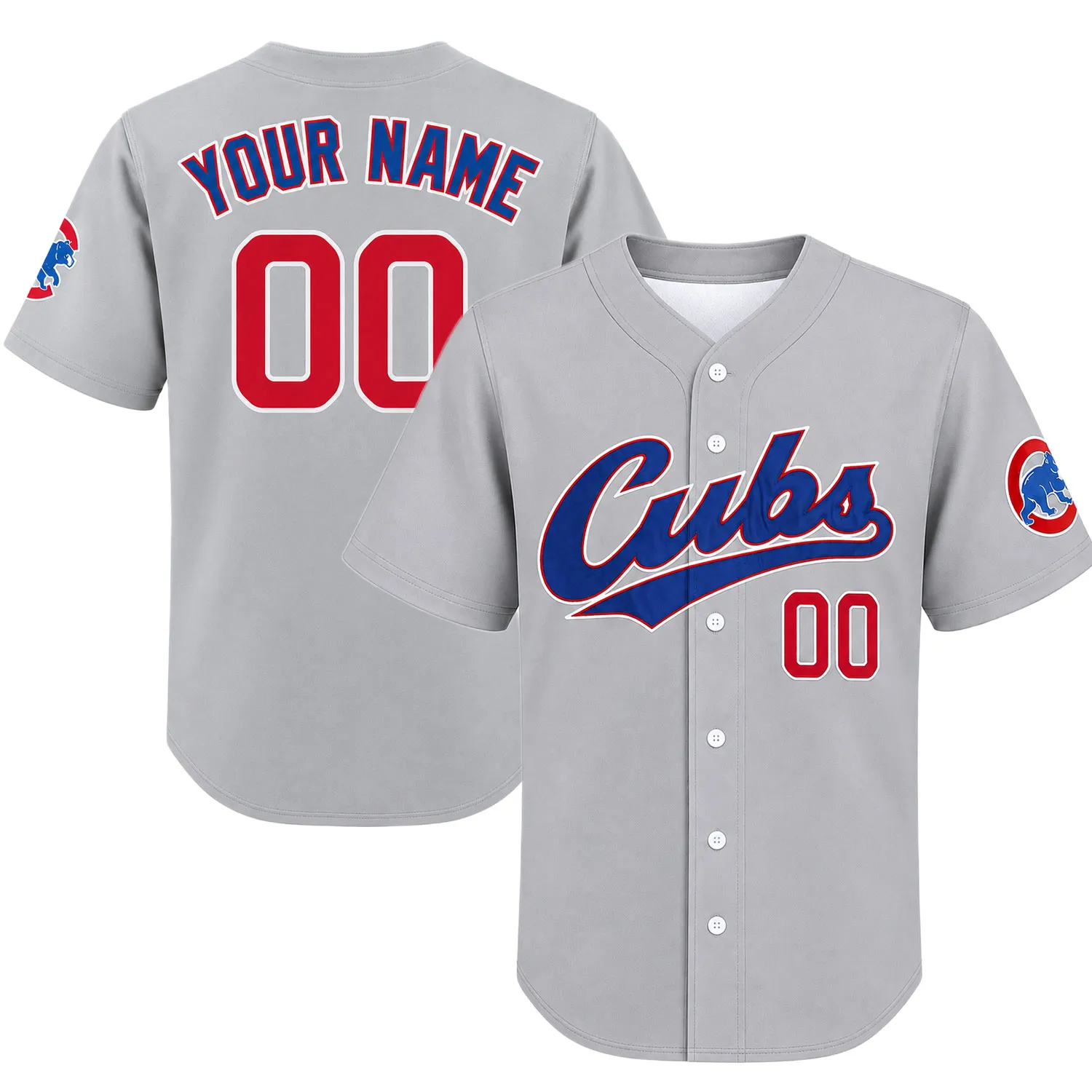 Chicago Cubs Personalized Jersey Throwback Dynamic