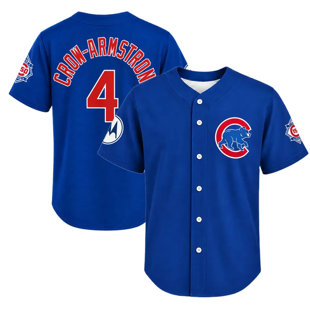 Chicago Cubs Pete Crow-Armstrong Jersey Alternate Bold MLB Wear