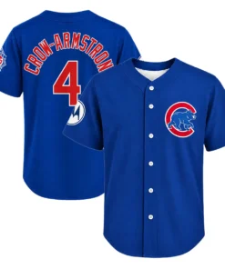 Chicago Cubs Pete Crow-Armstrong Jersey Alternate Bold MLB Wear