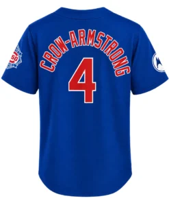 Chicago Cubs Pete Crow-Armstrong Jersey Alternate Bold MLB Wear